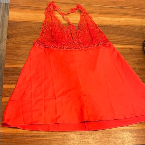 Adore me red Zandy chemise M - Picture 2 of 7